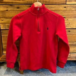 Polo Ralph Lauren Cotton Interlock Quarter-Zip Pullover